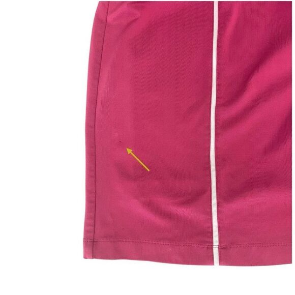 Izod Cool FX Skort Skirt Size Large Pink Pull On Stretch Golf Pickleball Active - Picture 6 of 6